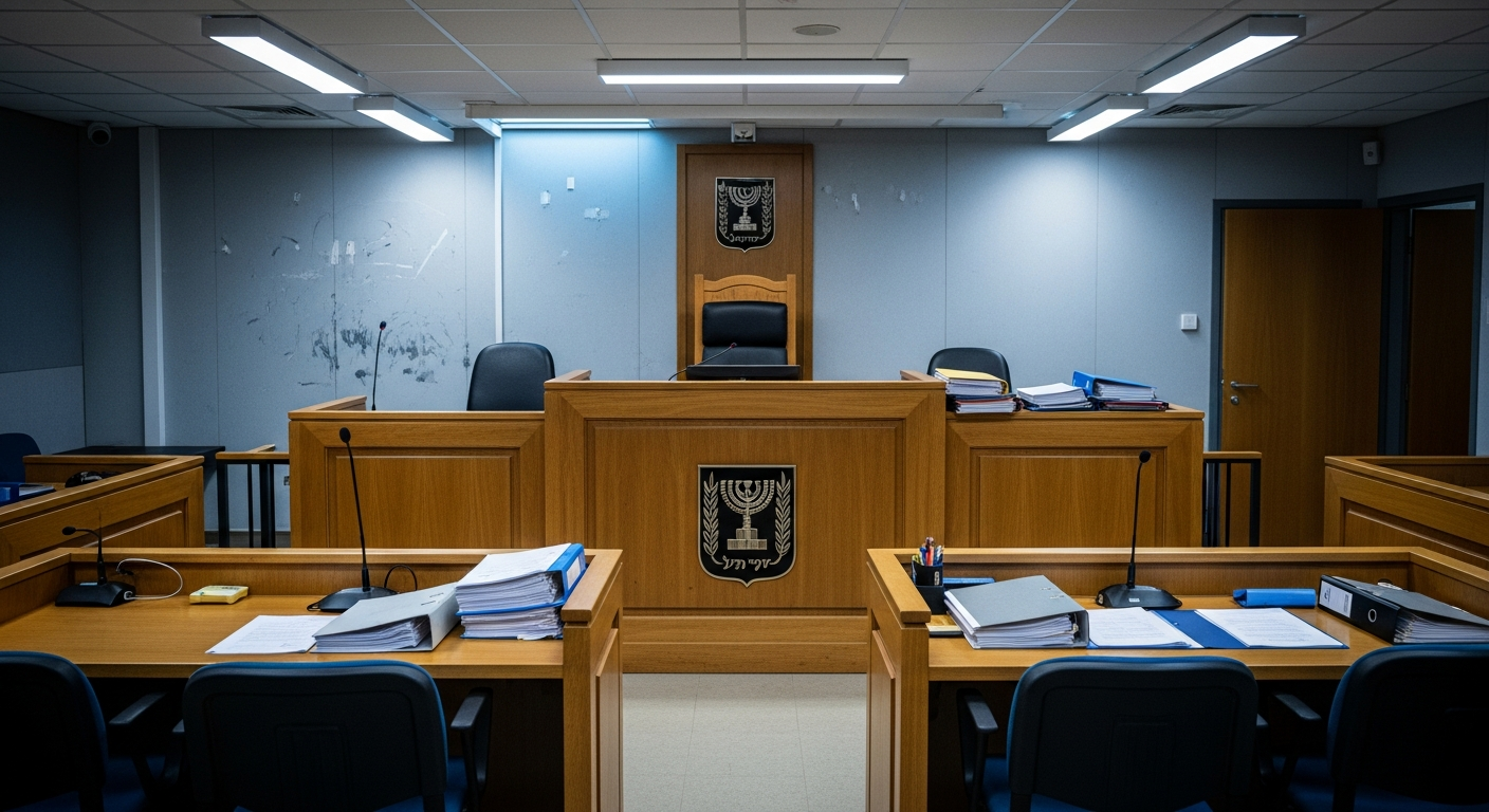 אולם בית דין צבאי בישראל