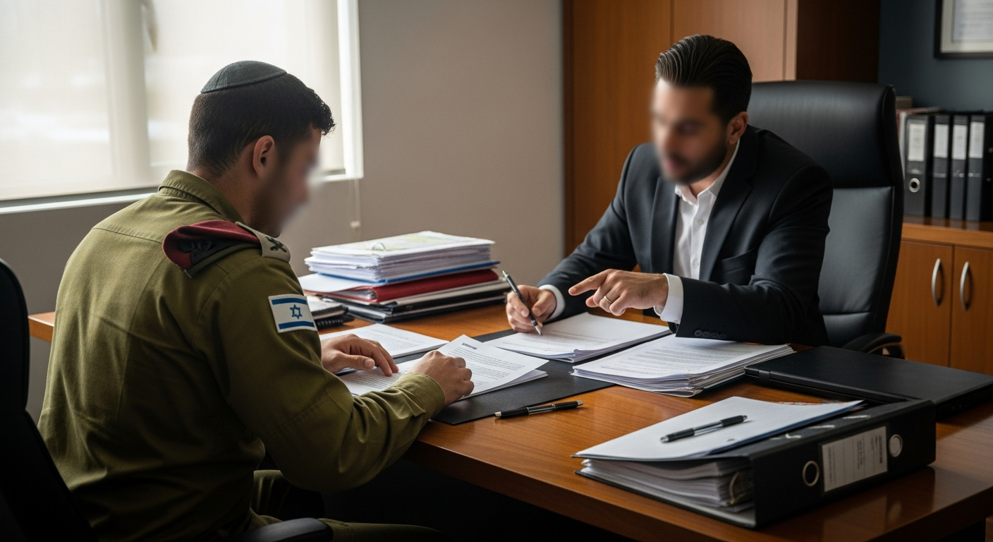 ייעוץ משפטי לחייל במשרד עורך דין