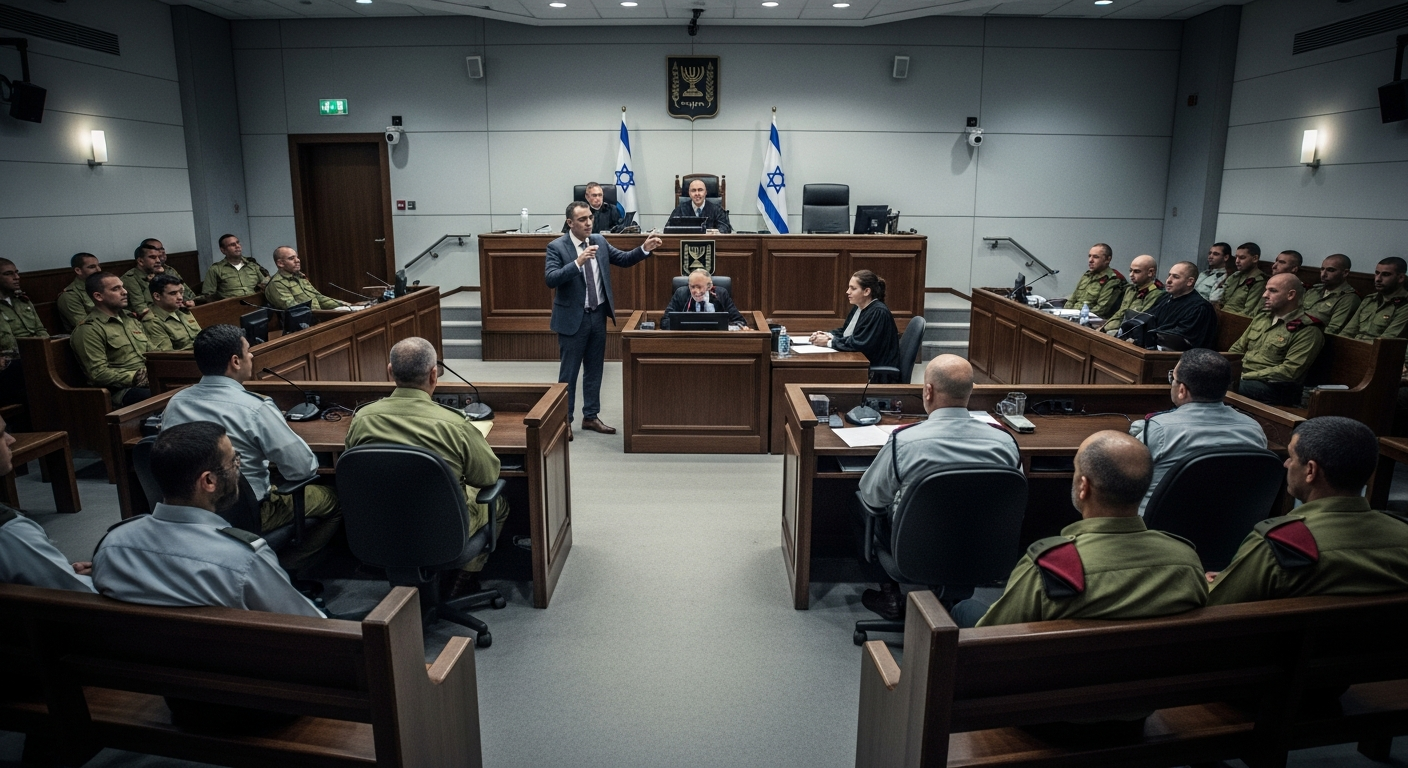 דיון בבית דין צבאי